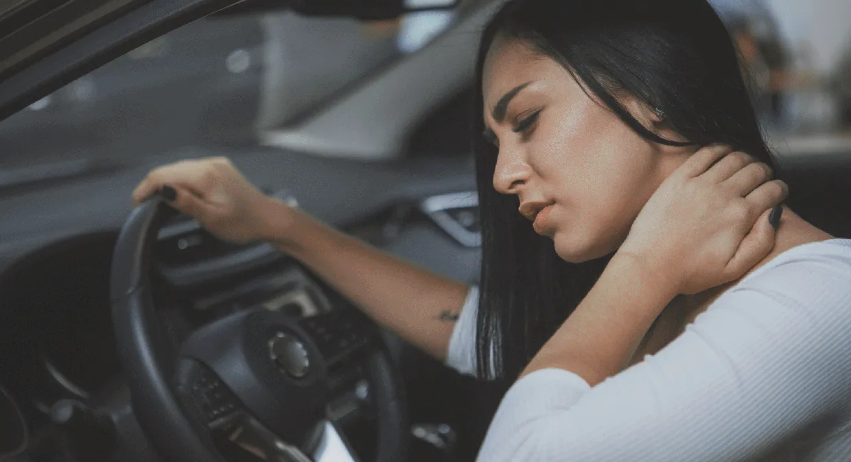 neck injury from a car accident