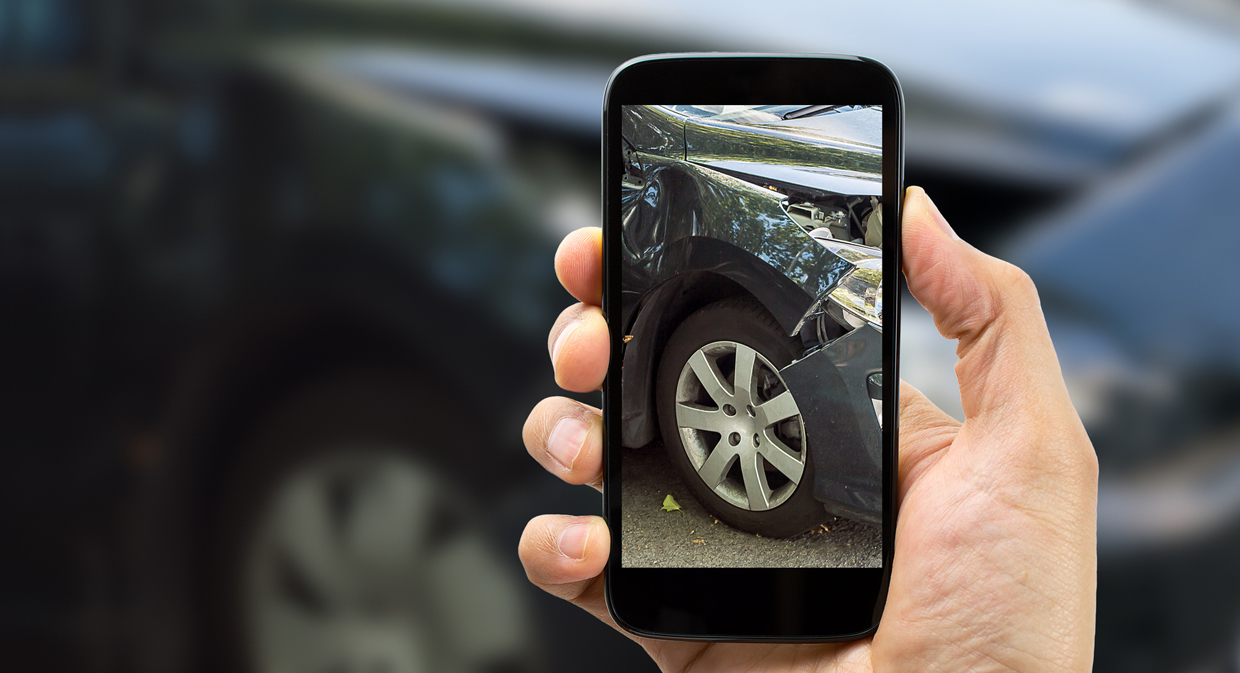 take photos after a car accident